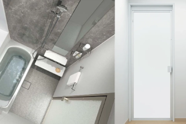 シンラ スッキリドア開き戸W800