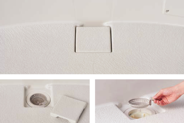 集合住宅用ユニットバス BWシリーズ 排水口