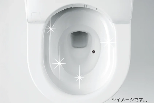 ネオレストLS 便器きれい