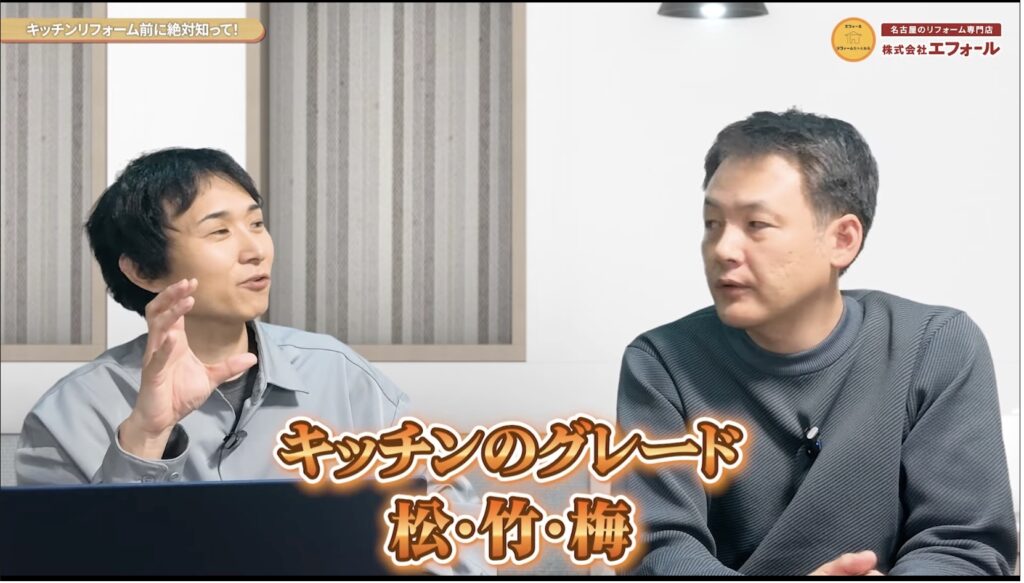 キッチングレード松竹梅